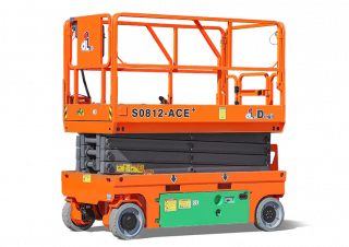Dingli S0812-ACE+ Wheeled scissor lifts (2025 - 2026) Specifications & Dimensions