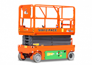 Dingli S0812-PACE Wheeled scissor lifts (2025 - 2026) Specifications & Dimensions