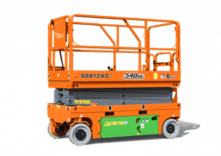 Dingli S0812AC+ Wheeled scissor lifts (2025 - 2026) Specifications & Dimensions