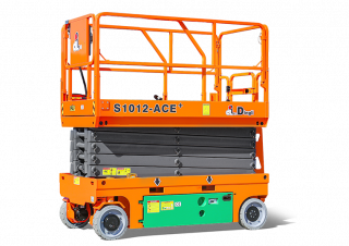 Dingli S1012-ACE+ Wheeled scissor lifts (2025 - 2026) Specifications & Dimensions