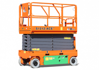 Dingli S1212-ACE+ Wheeled scissor lifts (2025 - 2026) Specifications & Dimensions