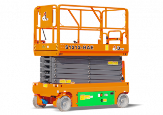Dingli S1212-HAE Wheeled scissor lifts (2025 - 2026) Specifications & Dimensions