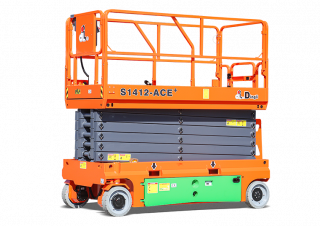 Dingli S1412-ACE+ Wheeled scissor lifts (2025 - 2026) Specifications & Dimensions
