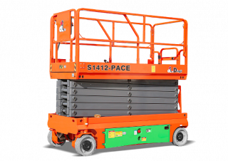 Dingli S1412-PACE Wheeled scissor lifts (2025 - 2026) Specifications & Dimensions