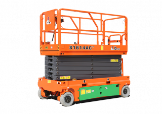 Dingli S1614AC+ Wheeled scissor lifts (2025 - 2026) Specifications & Dimensions