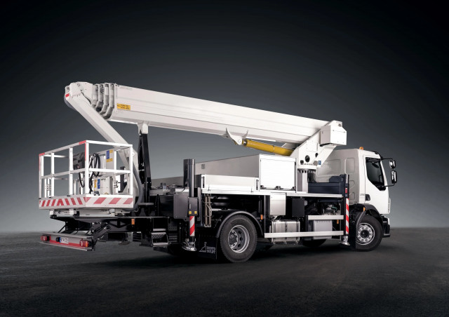 Bronto Skylift S35EM Truck Mounted Telescopic Boom Lifts (2019 - 2026) Specifications & Dimensions