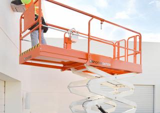 S4732E Snorkel Wheeled scissor lifts