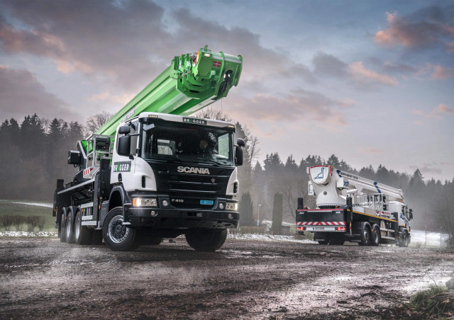 Bronto Skylift S56XR Truck Mounted Telescopic Boom Lifts (2019 - 2026) Specifications & Dimensions