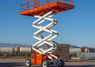 S9043RT Snorkel Wheeled scissor lifts