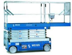 SAB A-66 Weiss Wheeled scissor lifts