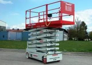 SAB B-80 aqua Weiss Wheeled scissor lifts