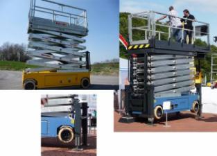 SAB C-175 Weiss Wheeled scissor lifts