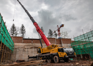 Sany SAC1300T7 crane - load chart, specs & dimensions (2023 - 2026)