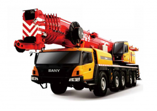Sany SAC1500S crane - load chart, specs & dimensions (2022 - 2023)