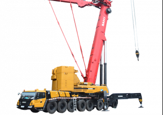 Sany SAC2200S crane - load chart, specs & dimensions (2022 - 2023)
