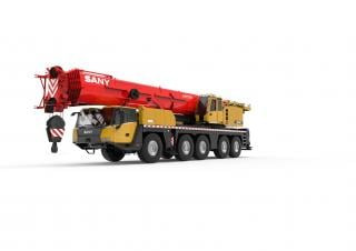 Sany SAC2500E crane - load chart, specs & dimensions (2023 - 2026)