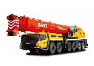 Sany SAC3000 crane - load chart, specs & dimensions (2017 - 2020)