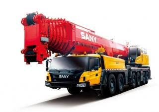 Sany SAC4000T8 crane - load chart, specs & dimensions (2023 - 2026)