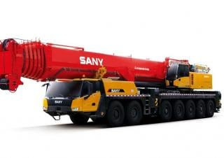 Sany SAC6000T7-8 crane - load chart, specs & dimensions (2023 - 2026)