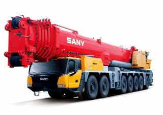 Sany SAC7000T7-8 crane - load chart, specs & dimensions (2025 - 2026)