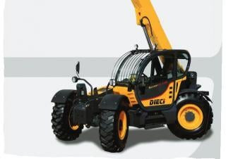 Dieci Samson 65.8-103 Telehandler Specs & Dimensions (2012 - 2017)