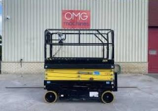 AIRO SB 580 Wheeled scissor lifts (1995 - 2001) Specifications & Dimensions