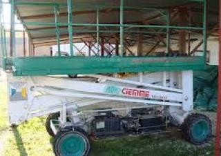 AIRO SB 750 Wheeled scissor lifts (1995 - 2001) Specifications & Dimensions
