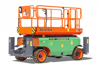 Dingli SC1018-E Wheeled scissor lifts (2025 - 2026) Specifications & Dimensions