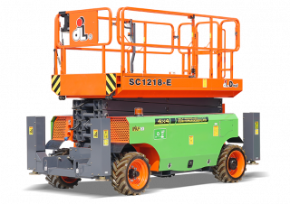 Dingli SC1218-E Wheeled scissor lifts (2025 - 2026) Specifications & Dimensions