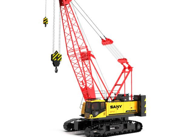 Sany SCC1000A crane - load chart, specs & dimensions (2017 - 2023)