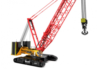 Sany SCC12500A crane - load chart, specs & dimensions (2025 - 2026)