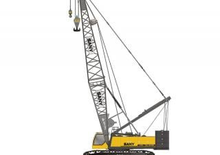 Sany SCC1500D crane - load chart, specs & dimensions (2017 - 2022)