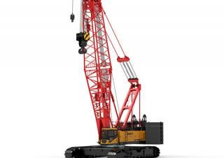Sany SCC2000A crane - load chart, specs & dimensions (2020 - 2026)