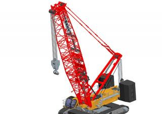 Sany SCC2600A crane - load chart, specs & dimensions (2017 - 2023)