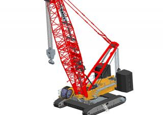 Sany SCC2800A crane - load chart, specs & dimensions (2020 - 2026)