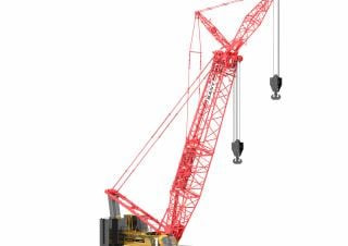 Sany SCC3200A crane - load chart, specs & dimensions (2019 - 2023)