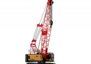 Sany SCC450A crane - load chart, specs & dimensions (2020 - 2023)