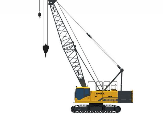Sany SCC600E crane - load chart, specs & dimensions (2017 - 2022)