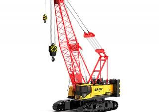 Sany SCC800A crane - load chart, specs & dimensions (2020 - 2023)