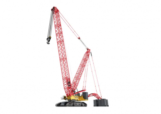 Sany SCE12500A crane - load chart, specs & dimensions (2025 - 2026)