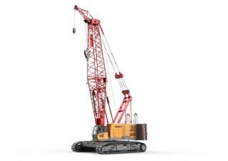 Sany SCE1350A-EV crane - load chart, specs & dimensions (2023 - 2026)