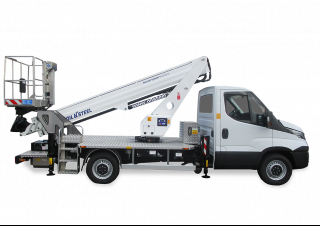 Scorpion 2013 Oil & Steel Truck Mounted Telescopic Boom Lifts
