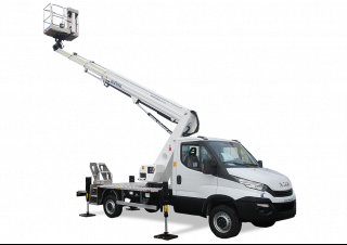 Scorpion 2313 Oil & Steel Truck Mounted Telescopic Boom Lifts