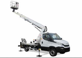 Scorpion 2313 Oil & Steel Truck Mounted Telescopic Boom Lifts
