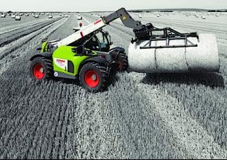 Claas Scorpion 9040 Telehandler Specs & Dimensions (2007 - 2010)
