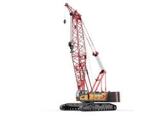 Sany SCS1500A crane - load chart, specs & dimensions (2023 - 2026)