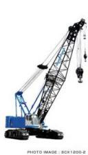 Hitachi Sumitomo SCX 1200-2 crane - load chart, specs & dimensions (2003 - 2008)