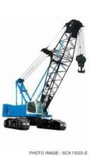 Hitachi Sumitomo SCX 1500-2 crane - load chart, specs & dimensions (2006 - 2008)
