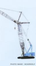 Hitachi Sumitomo SCX 2500 LF crane - load chart, specs & dimensions (2004 - 2005)