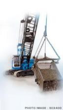 Hitachi Sumitomo SCX 400 crane - load chart, specs & dimensions (2003 - 2008)